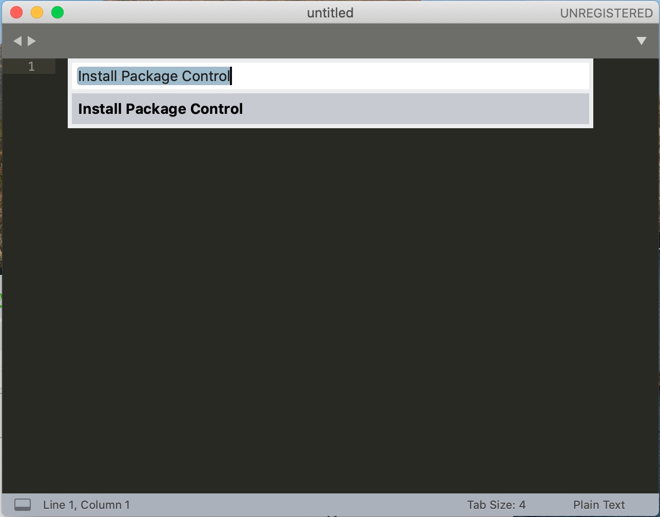 Install Package Control